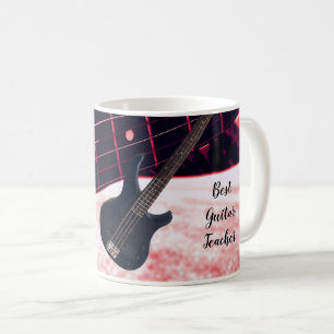 Meilleuse tasse à café pour professeur de guitare