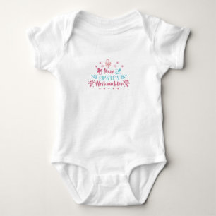 Mein Erstes Weinachten My First Christmas  Baby Bodysuit