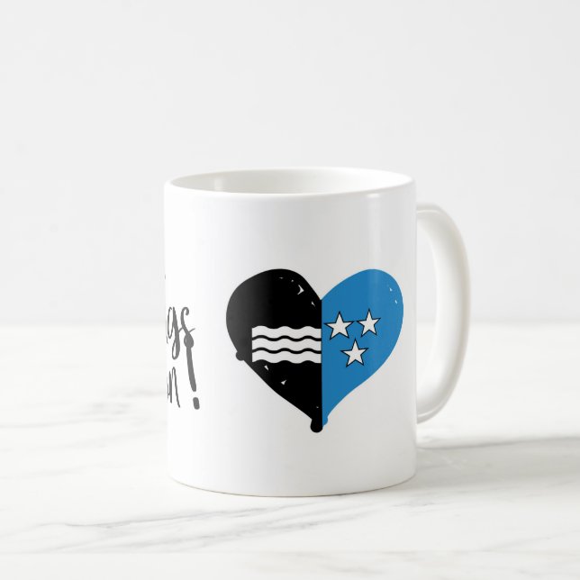 Mein Lieblings Kanton Aargau Coffee Mug (Front Right)
