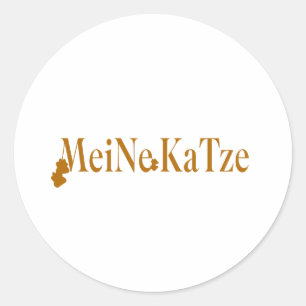 Meine Katze - Cat Lover Sticker