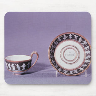 Meissen cup and saucer, late 18th century mouse pad