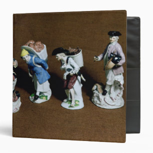 Meissen figures:saddler,goat seller binder
