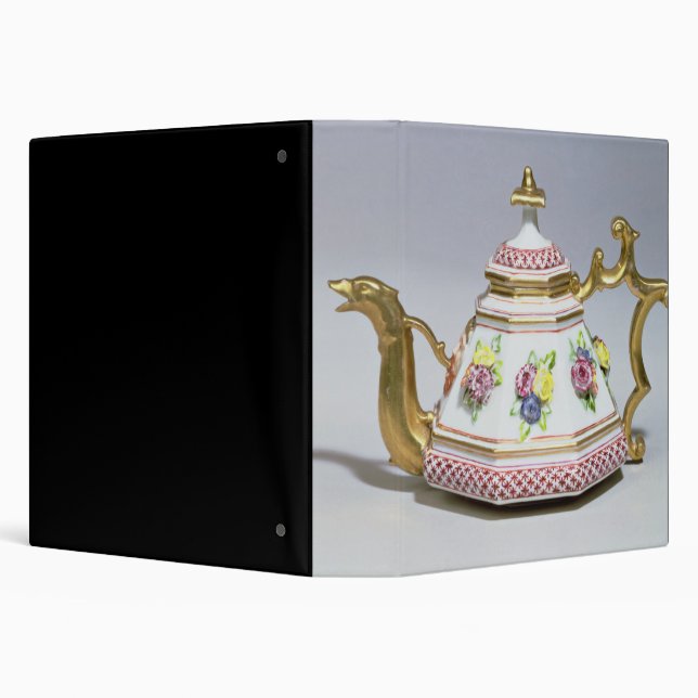 Meissen octagonal teapot, c.1718 binder (Background)
