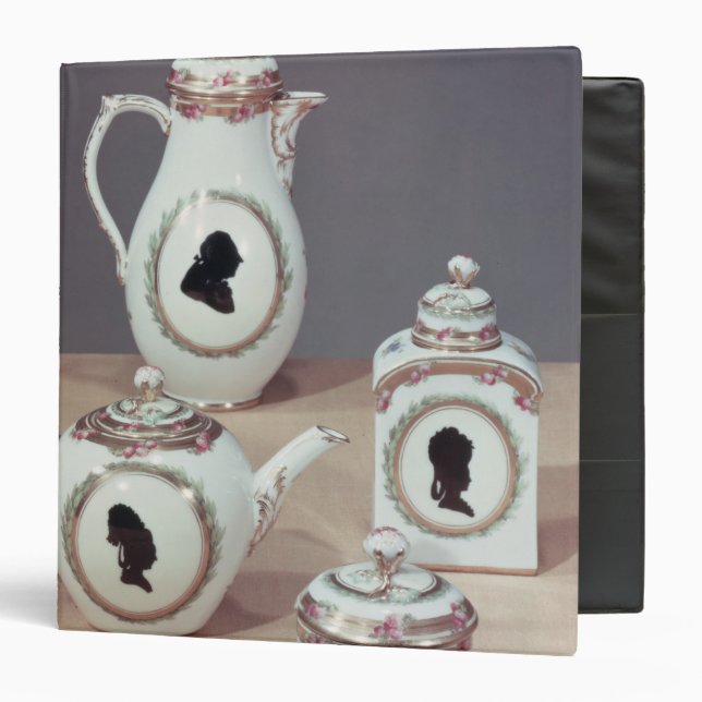 Meissen tea service binder (Front/Inside)