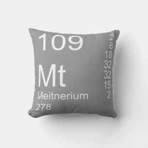 Meitnerium Throw Pillow