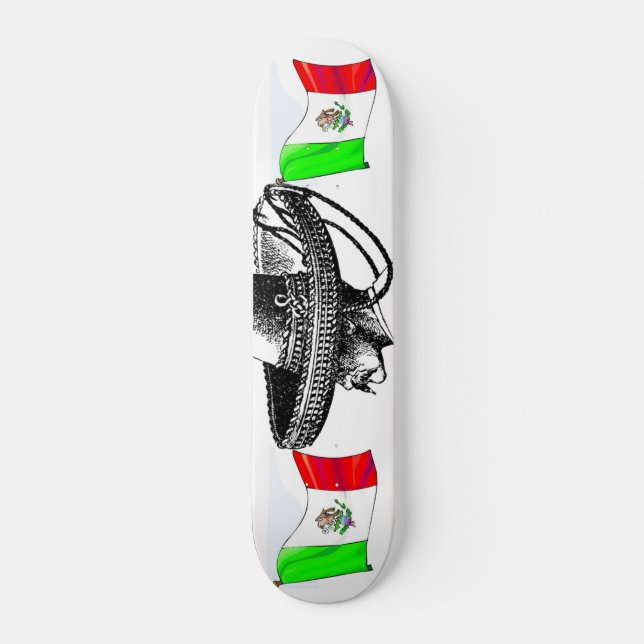 Mejicano-Mexicano Skateboard (Front)