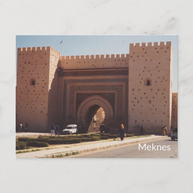 Meknes - Morocco Postcard (Front)