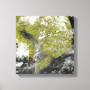 Mekong Delta and the Tonle Sap Canvas Print