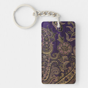 Mekong Floral Detail Keychain