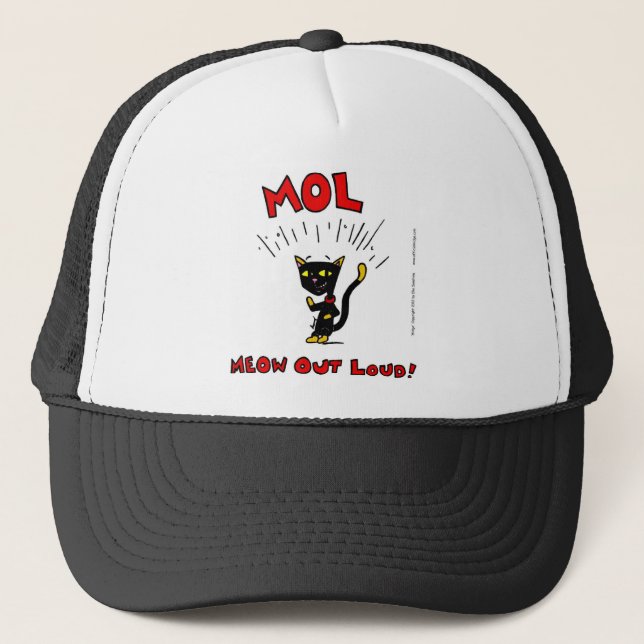 Mel "MOL : MEOW OUD LOUD" Casquette (Devant)