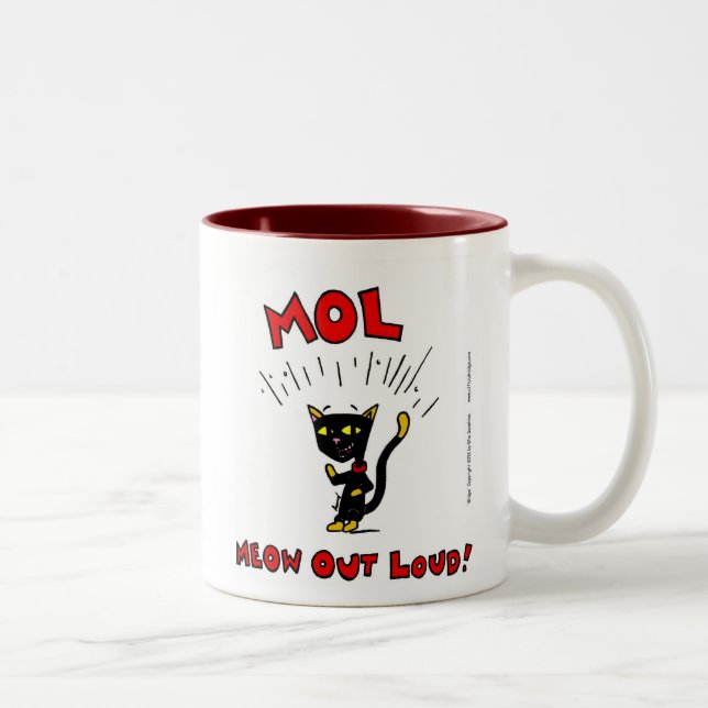Mel "MOL : MEOW OUD" Mug (Droit)