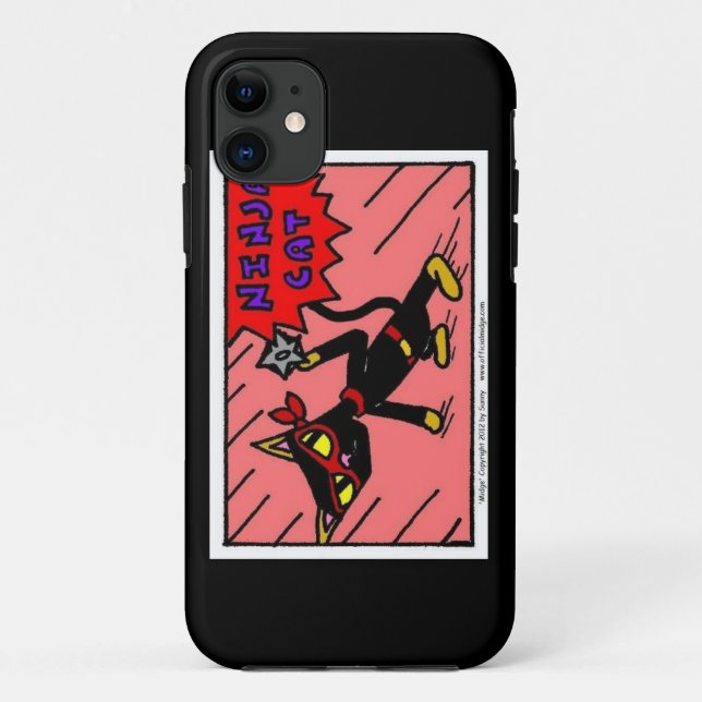 Mel NINJA CAT iPhone 5 Coque (Dos)