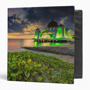 Melaka During Sunset   Masjid Selat Binder