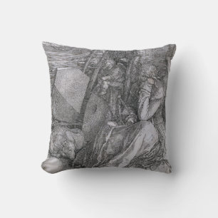 Melancholia, Albrecht Durer Throw Pillow