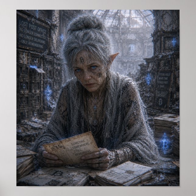 Melancholy / Letter Keeper / Lost Post Office Poster (Front)