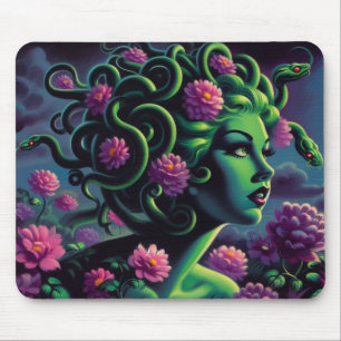 Melancholy Medusa Mouse Pad