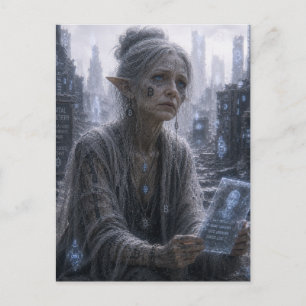 Melancholy / Memory Curator / Digital Cemetery Postcard