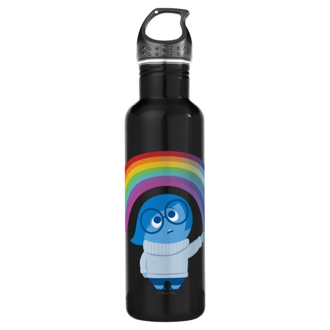 Melancholy Spirals 710 Ml Water Bottle (Front)