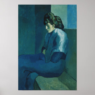 Melancholy Woman by Pablo Picasso Poster