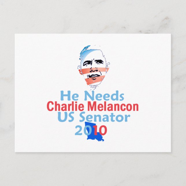 Melancon Senate 2010 Postcard (Front)