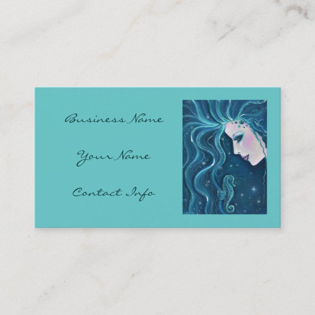 Melandrea mermaid Cartes de visite Par Renee (Devant)
