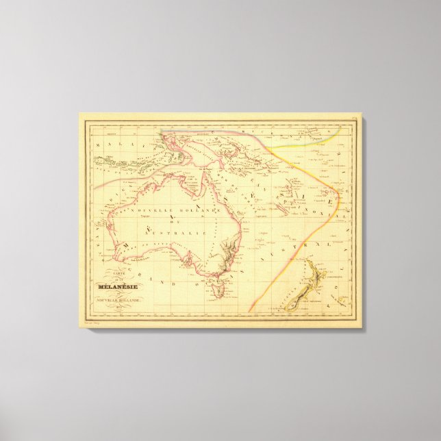 Melanesia Canvas Print (Front)