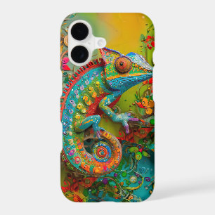 Mélange Caméléon Néon, Collage Textile de la Forêt