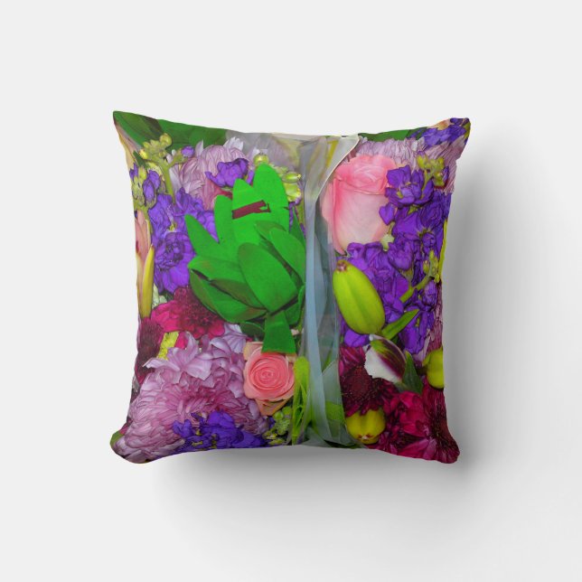 Mélange de fleurs 9 Coussin (Recto)