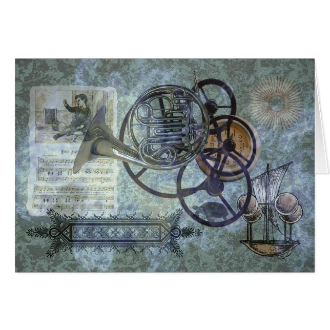 Mélange de Steampunk de cor de harmonie (Devant horizontal)