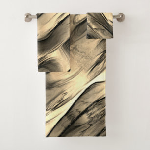 Mélange de tache ondulante opaque et chrome beige