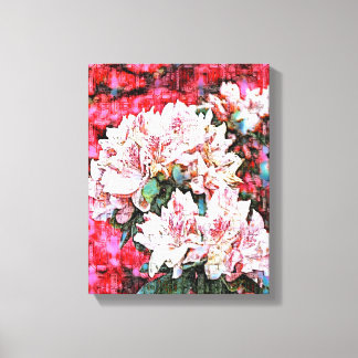 Mélange d'oeuvres murales en toile de média