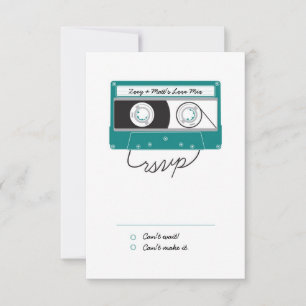 Mélange indépendant (Turquoise / Argent) RSVP