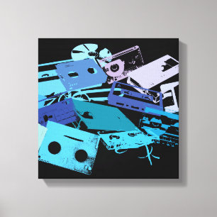 Mélanger les bandes de toile enroulée