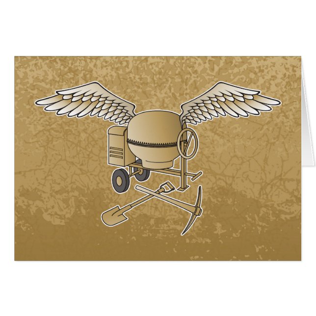 Mélangeur en béton beige (Devant horizontal)