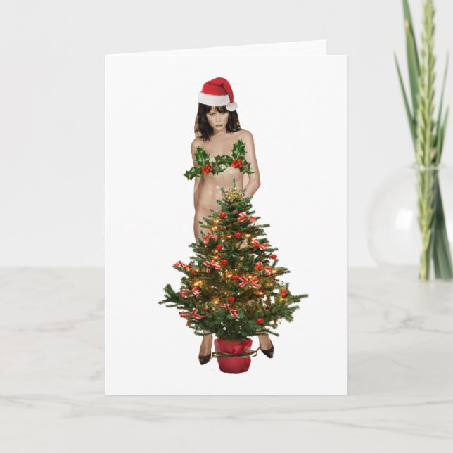 MELANIA, the christmas TRAMP Holiday Card (Front)