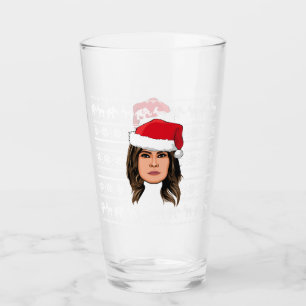 MELANIA TRUMP Christmas Glass