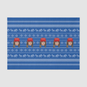 Melania Trump MAGA Christmas Tissue Paper