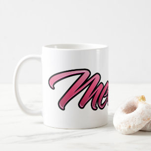Melanie faded pink cup tea cup coffee cup