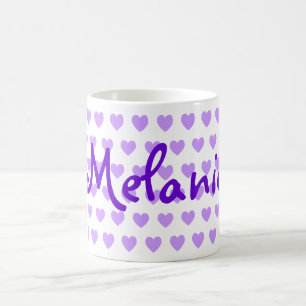Melanie in Purple Coffee Mug