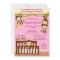 Melanie Monkey Baby Shower Invitations