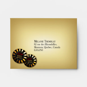 Melanie & Scott Las Vegas Deluxe   sand Envelopes