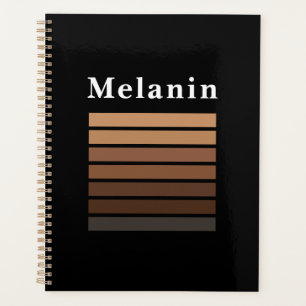Melanin African American Black History Month Planner