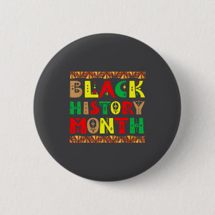 Melanin African Roots Black History Month Culture 2 Inch Round Button