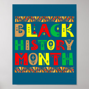 Melanin African Roots Black History Month Culture  Poster