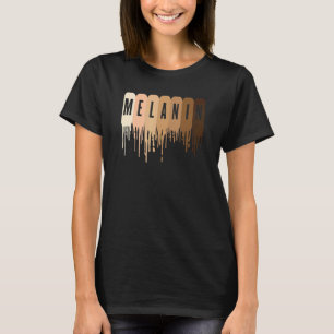 Melanin Afro Black African Black Pride T-Shirt