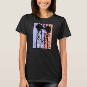 Melanin Afro Puffs Queen Natural Hair African Amer T-Shirt