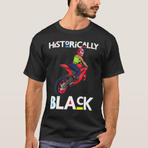 Melanin Bike Rider Black Queen Women Motorcycle Bi T-Shirt