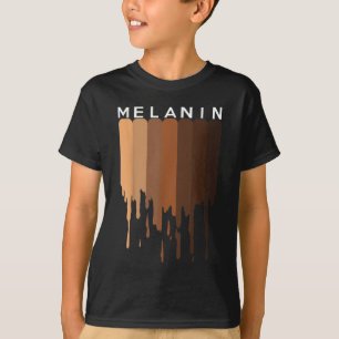 Melanin Black pride BLM Black History Month T-Shirt