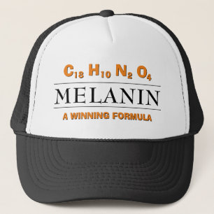 MELANIN C18 H10 N2 O4 TRUCKER HAT