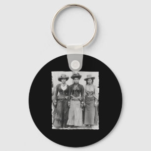 Melanin cowgirls black history month african keychain